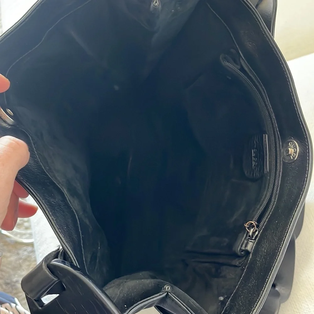 Gucci vintage crossbody leather bag